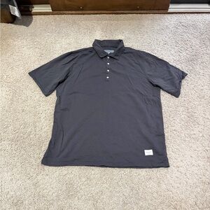 rag & bone Charcoal Polo Shirt